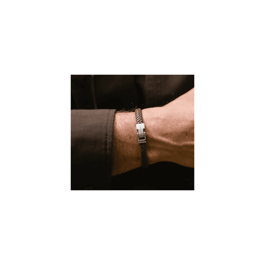 ARCHIE BROWN LEATHER BRACELET