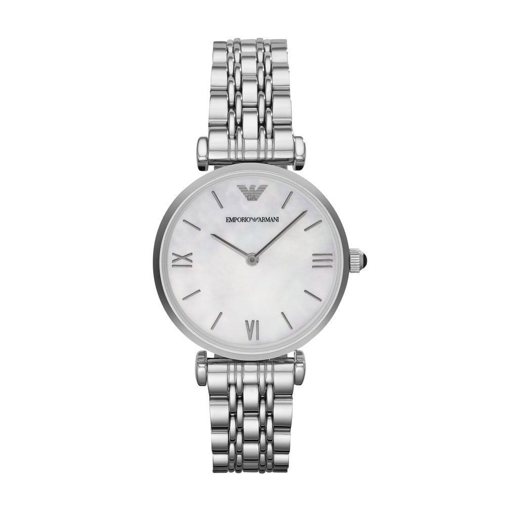 ARMANI LADIES STAINLESS STEEL WATCH