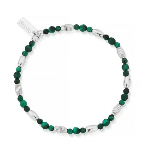Alternative Rice Malachite Bracelet
