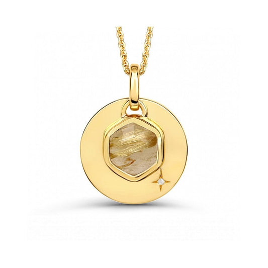 BIRTHSTONE PENDANT CAPRICORN
