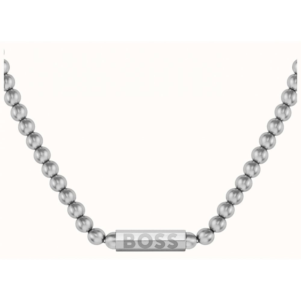 BOSS BEADED SPHERE STAINLESS STEEL CHAIN