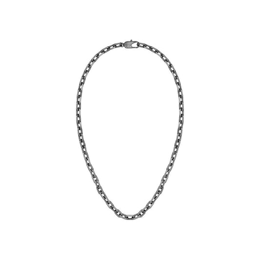 BOSS Jewelry Men's KANE Collection Chain Necklace Grey