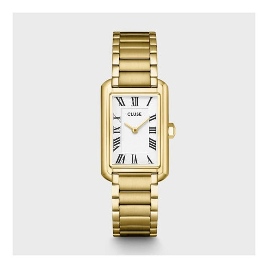 Belisenna, White Dial, Ladies Gold Stainless Steel Watch