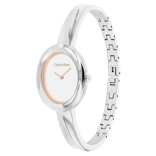 CALVIN KLEIN TWISTED BEZEL LADIES WATCH