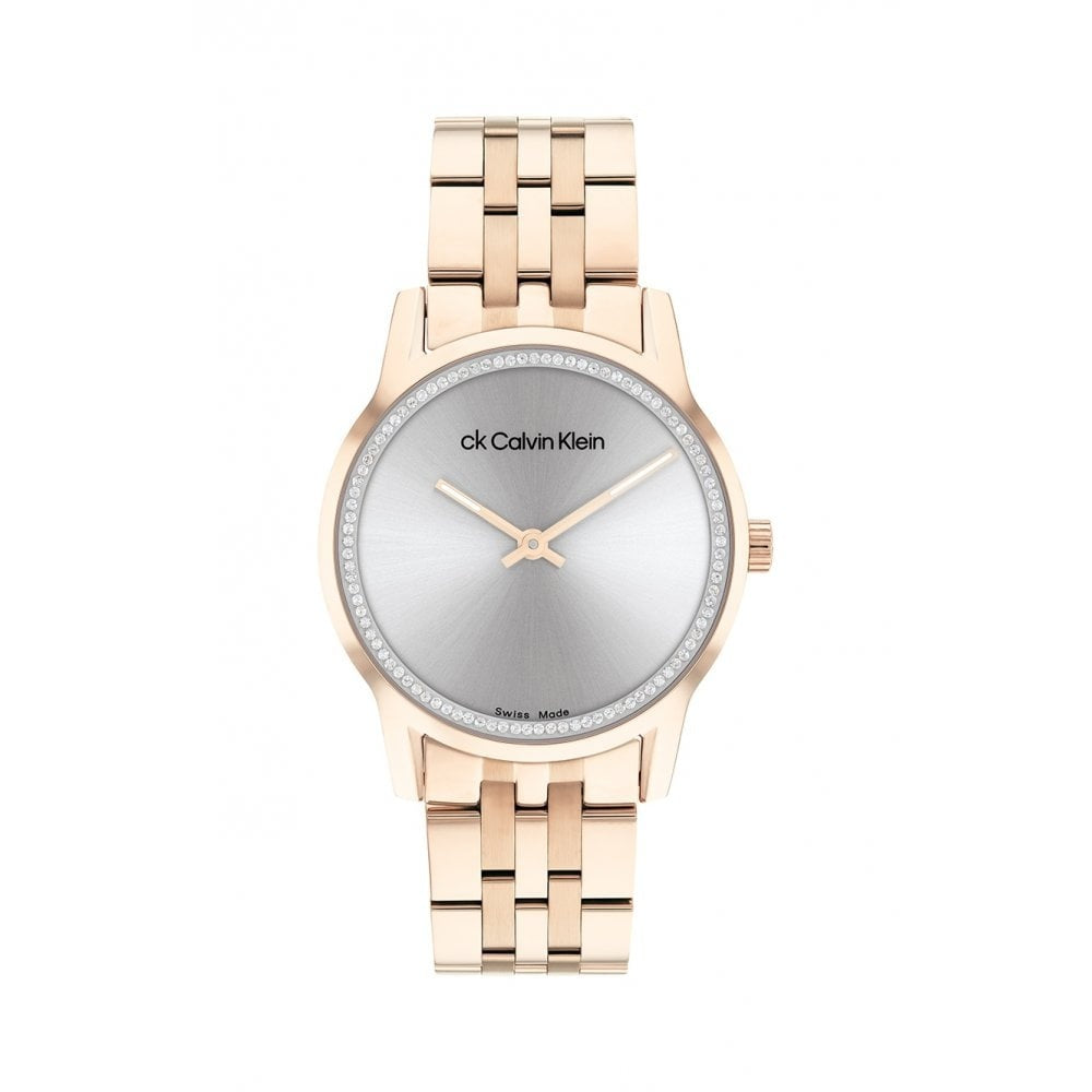 CALVIN KLEIN WOMENS QUARTZ STAINLESS STEEL WATCH 