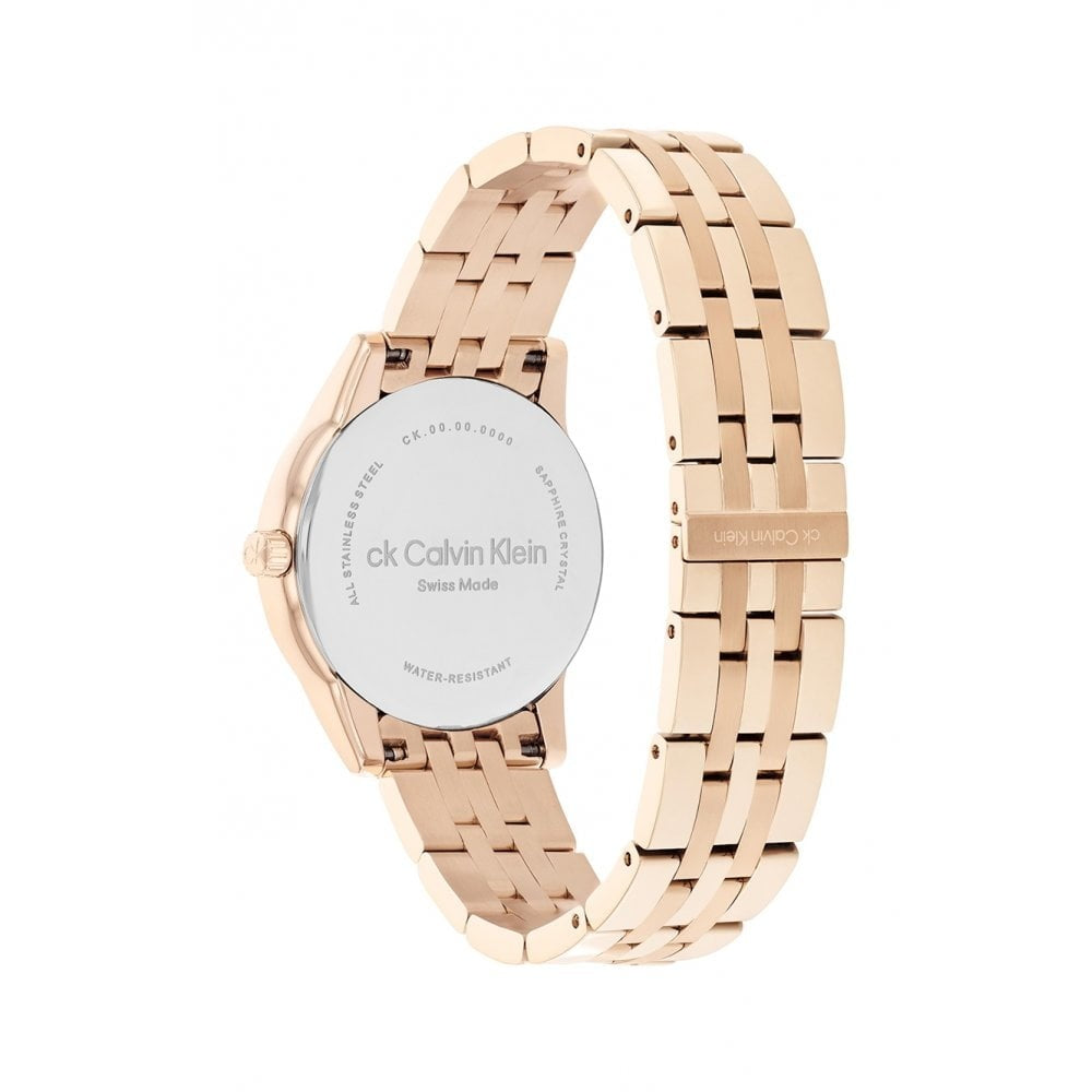 CALVIN KLEIN WOMENS QUARTZ STAINLESS STEEL WATCH 