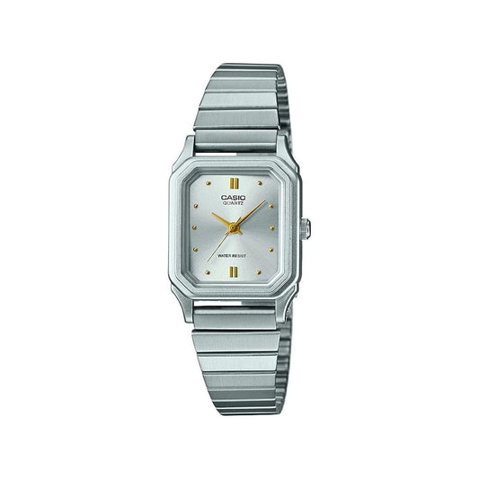 CASIO COLLECTION SILVER STAINLESS STEEL QUARTZ LADIES WATCH