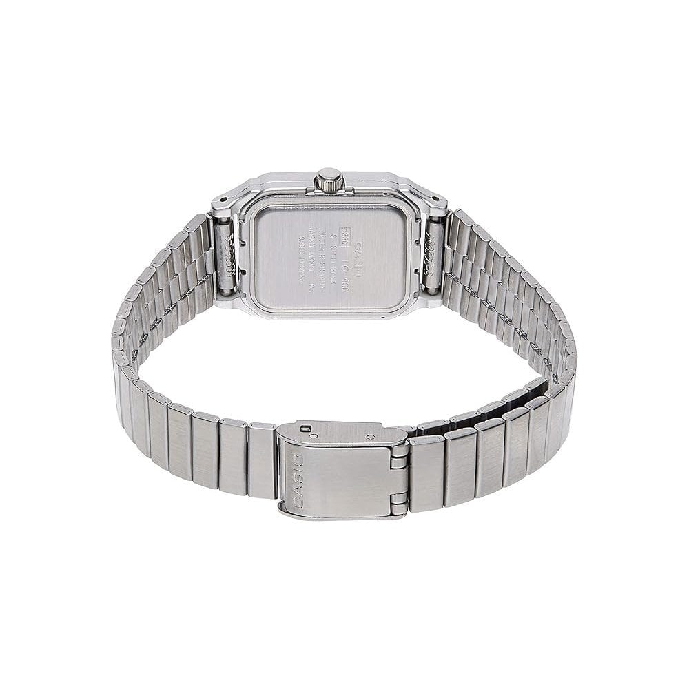CASIO COLLECTION SILVER STAINLESS STEEL QUARTZ LADIES WATCH