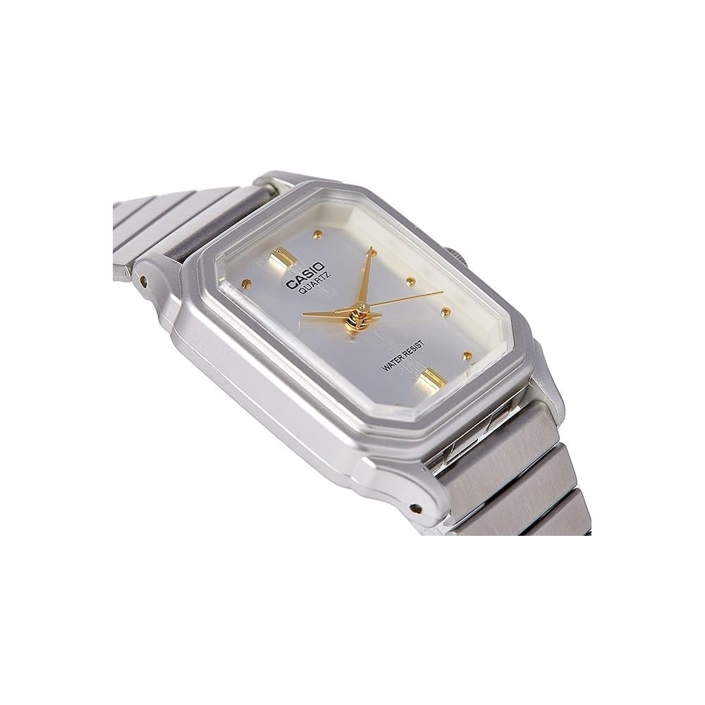 CASIO COLLECTION SILVER STAINLESS STEEL QUARTZ LADIES WATCH