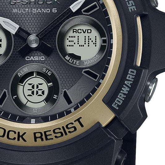 CASIO G SHOCK FIRE PACKAGE RADIO CONTROL GENTS WATCH 