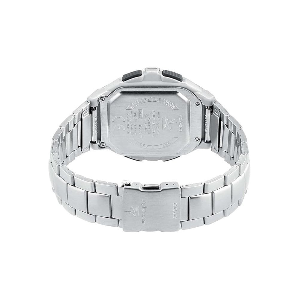CASIO GENTS STAINLESS STEEL RADIO CONTROL WAVE CAPTOR WATCH