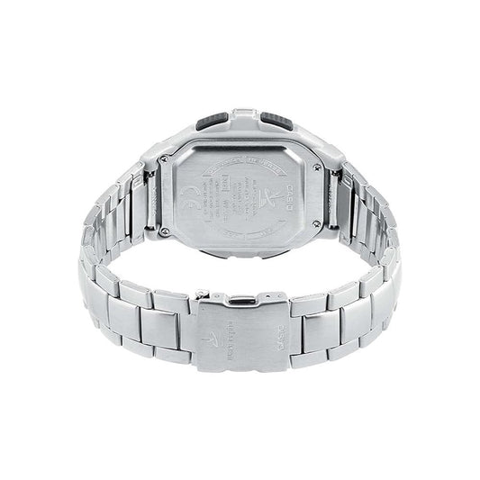 CASIO GENTS STAINLESS STEEL RADIO CONTROL WAVE CAPTOR WATCH