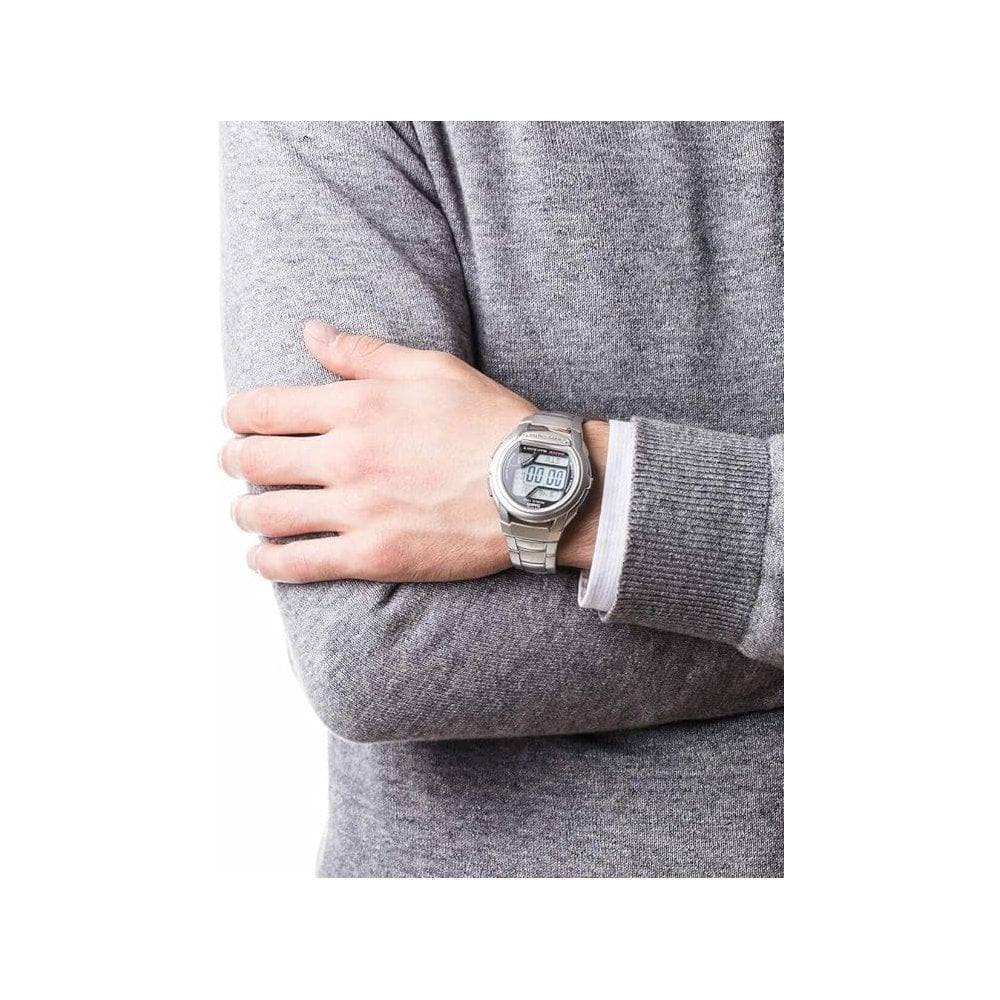 CASIO GENTS STAINLESS STEEL RADIO CONTROL WAVE CAPTOR WATCH