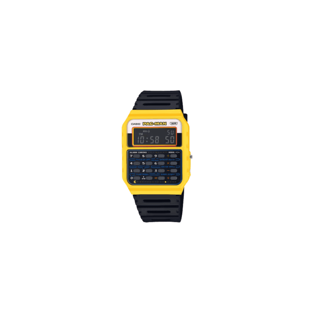 CASIO 'PAC-MAN' CALCULATOR LIMITED EDITION DIGITAL WATCH