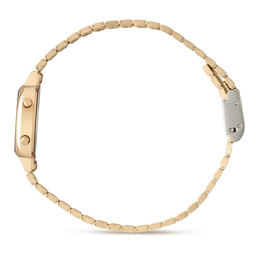 CASIO VINTAGE COLLECTION GOLD DIGITAL LADIES WATCH 