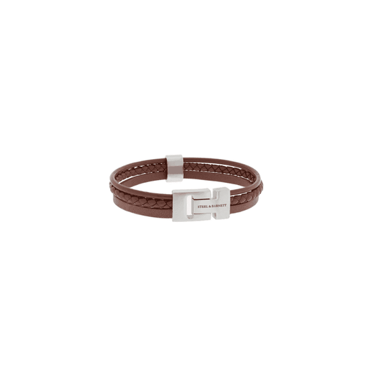 CASUAL COLE LIGHT BROWN LEATHER BRACELET
