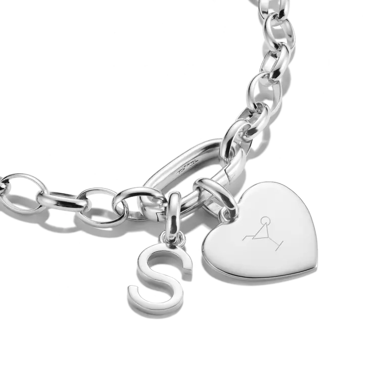 THOMAS SABO SS HEART CONNECT CHARM