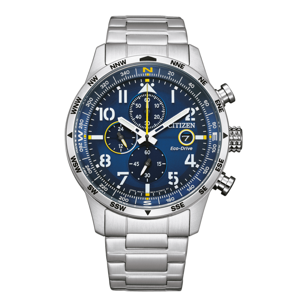 CITIZEN ECO DRIVE AVIATOR CHRONOGRAPH WATCH