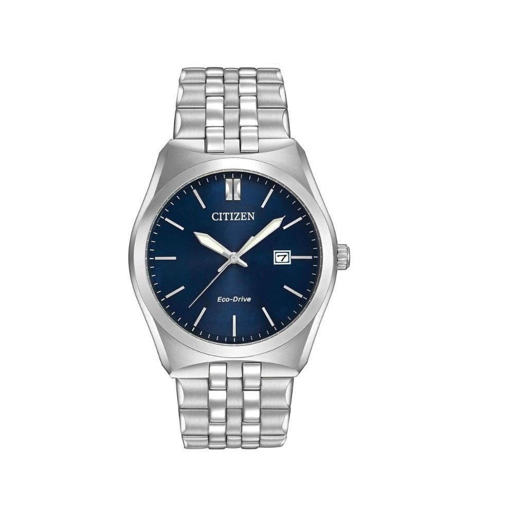 CITIZEN ECO-DRIVE GENTS GOLD STAINLESS STEEL WATCH