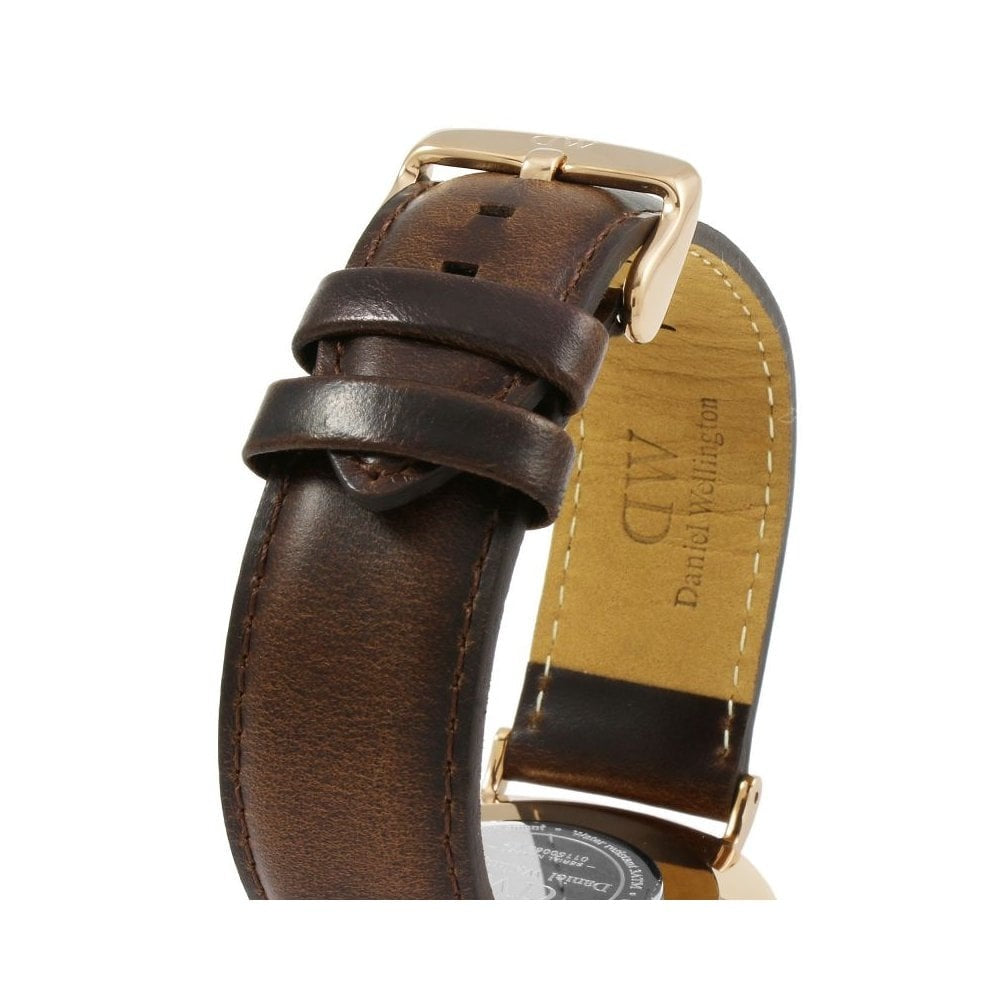 CLASSIC 40MM BRISTOL ROSE GOLD STAINLESS STEEL WATCH WITH BLACK DIAL