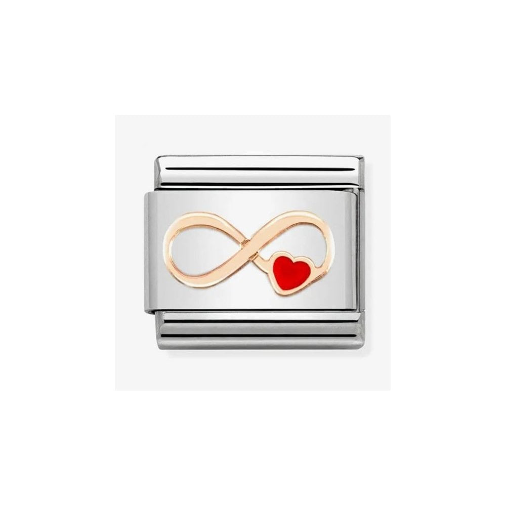 CLASSIC Composable Infinity Red Heart Charm