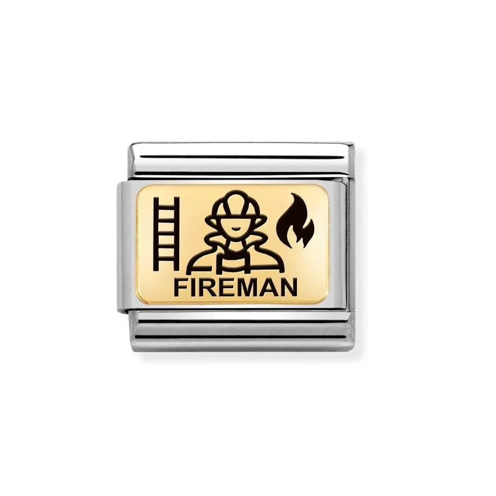 CLASSIC Composable Plates Fireman Charm