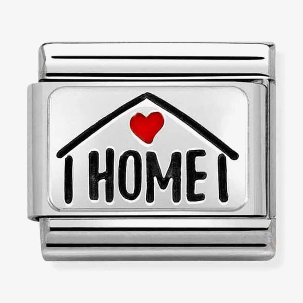 CLASSIC Composable Plates Home With Heart Charm