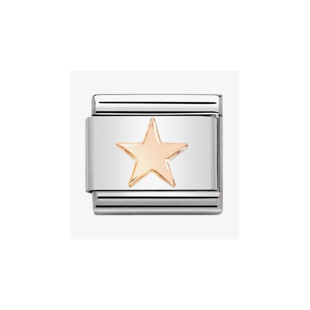 CLASSIC Composable Rose Gold Star Charm 