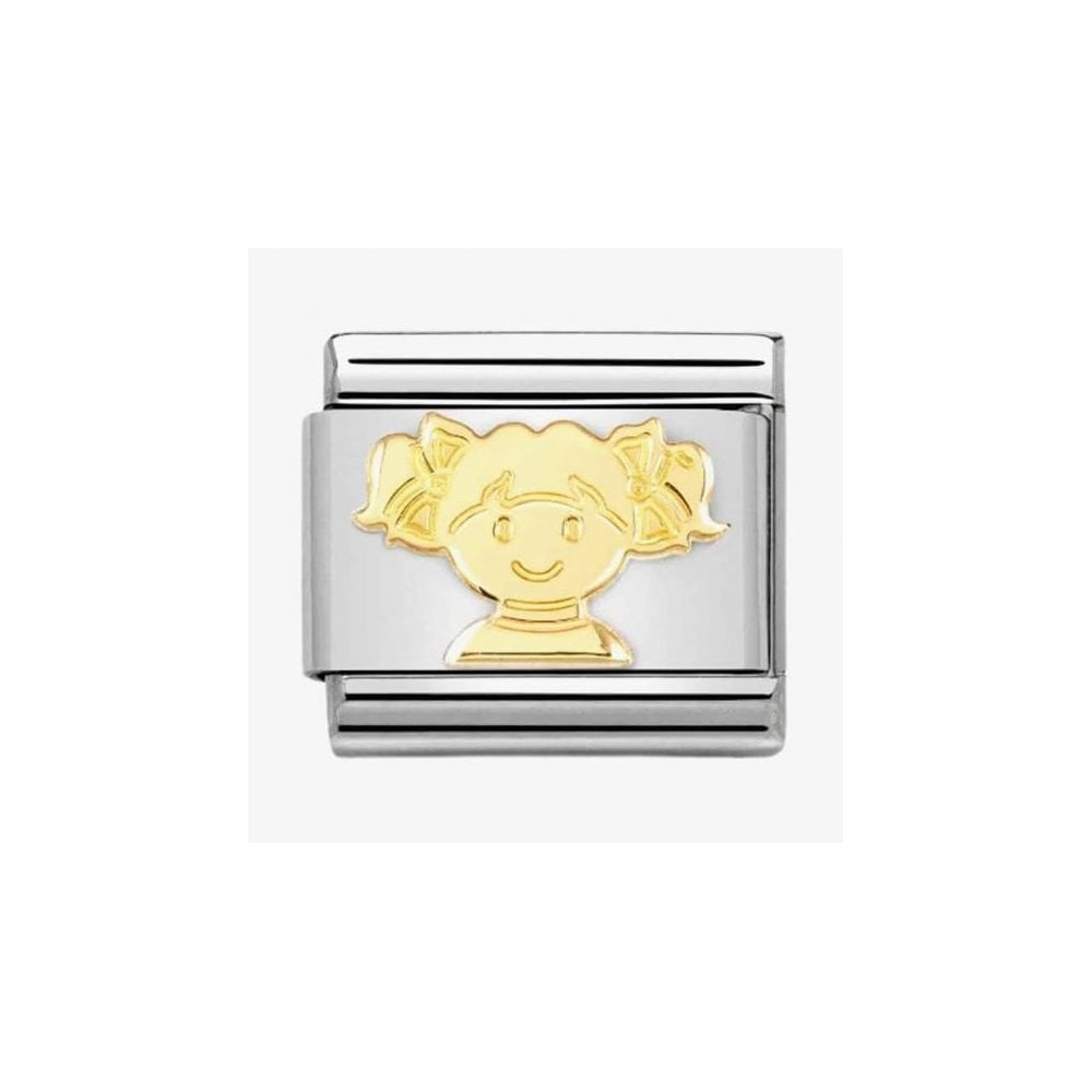 CLASSIC Composable Yellow Gold Girl Charm