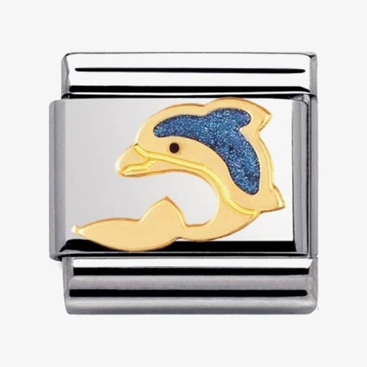 CLASSIC Gold Animals of the Sea Dolphin Charm