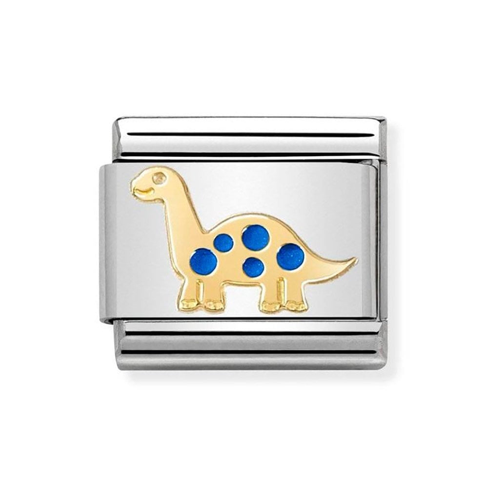 CLASSIC Gold Brontosaurus Charm