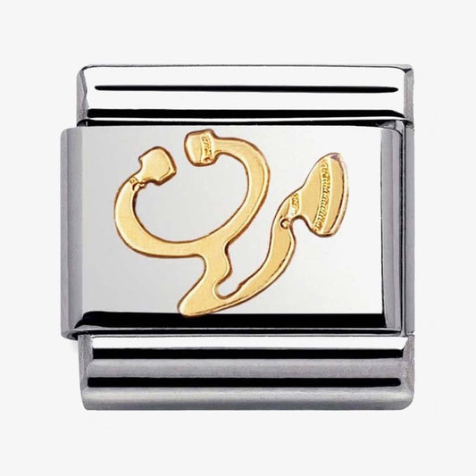 CLASSIC Gold Daily Life Stethoscope Charm
