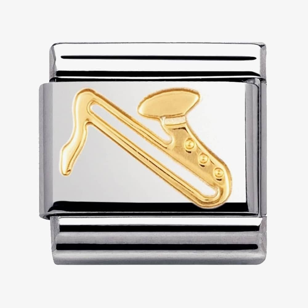 CLASSIC Gold Music Saxophone Charm