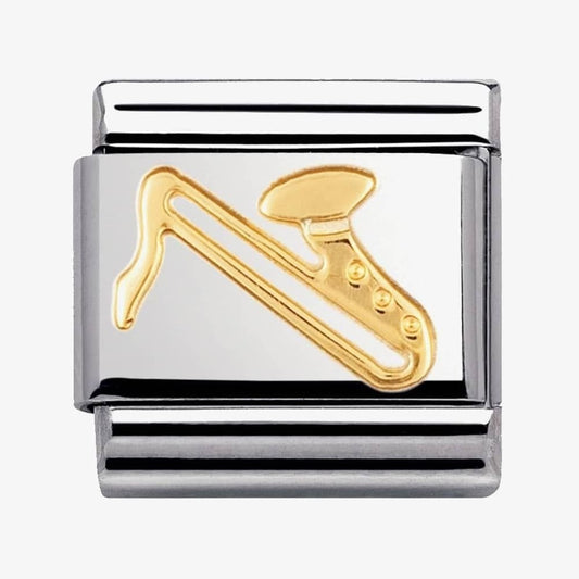 CLASSIC Gold Music Saxophone Charm