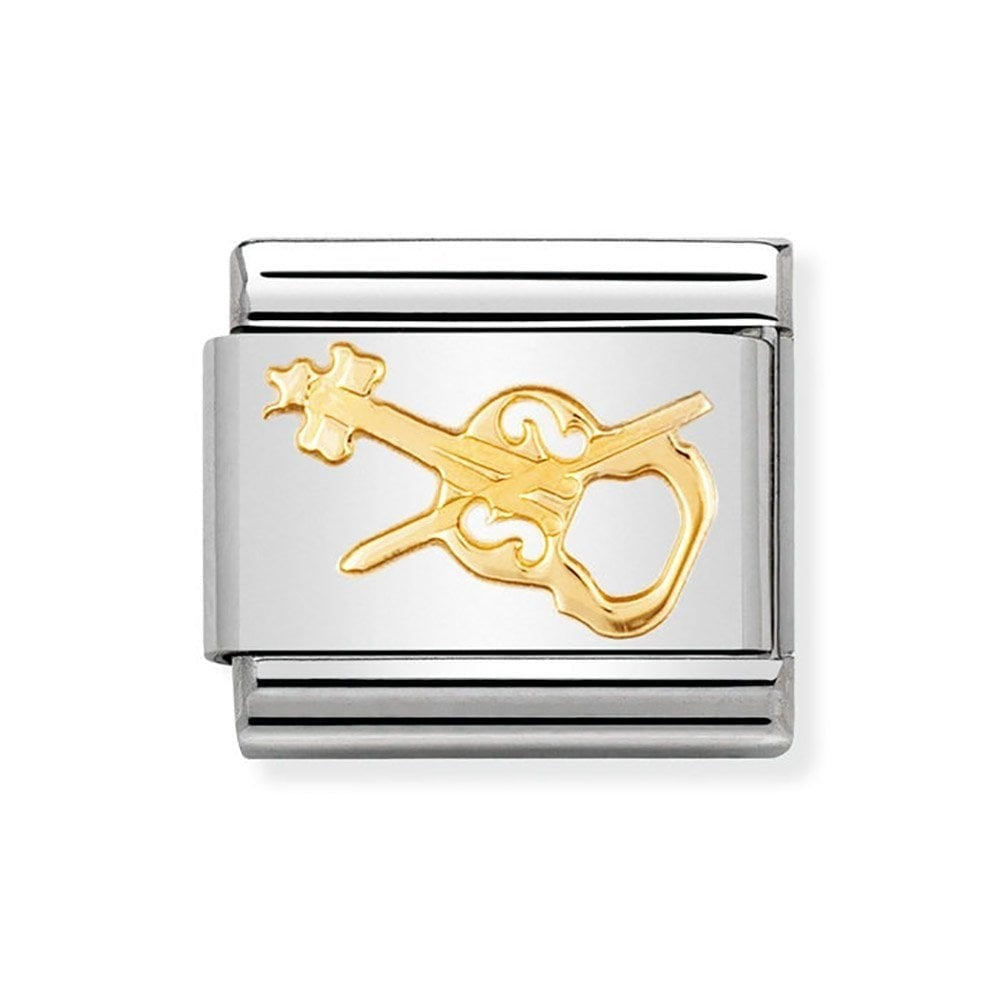 CLASSIC Gold Music Violin Charm