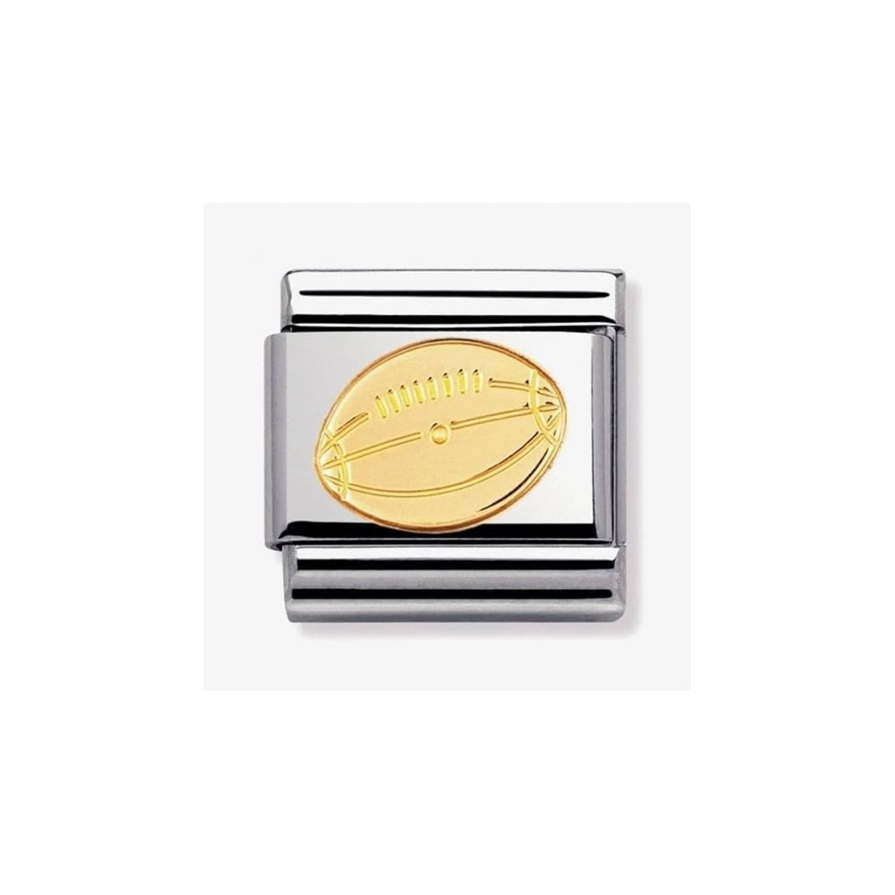 CLASSIC Gold Sports Collection American Football Charm