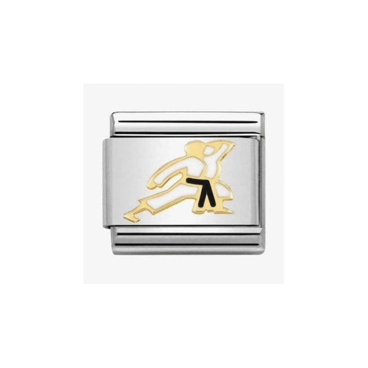 CLASSIC Gold Sports Karate Charm