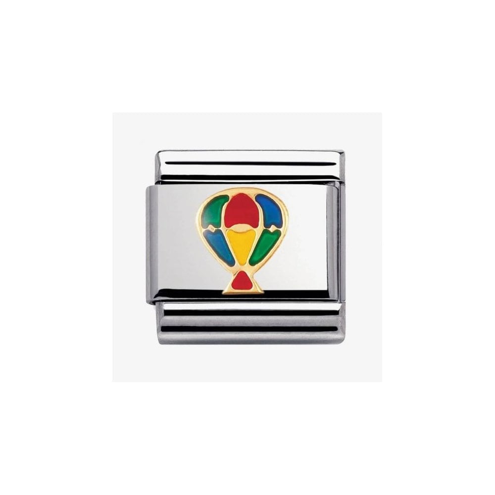 CLASSIC Gold Tech HotAir Balloon Charm
