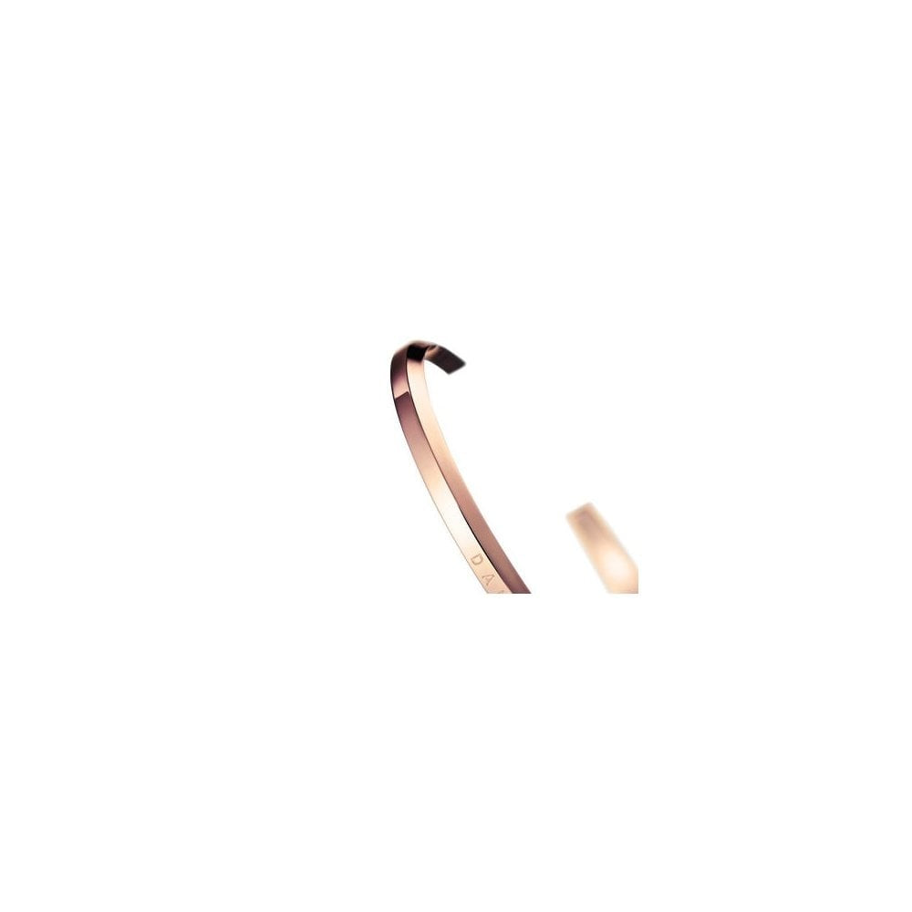CLASSIC ROSE GOLD BASE METAL BANGLE LARGE