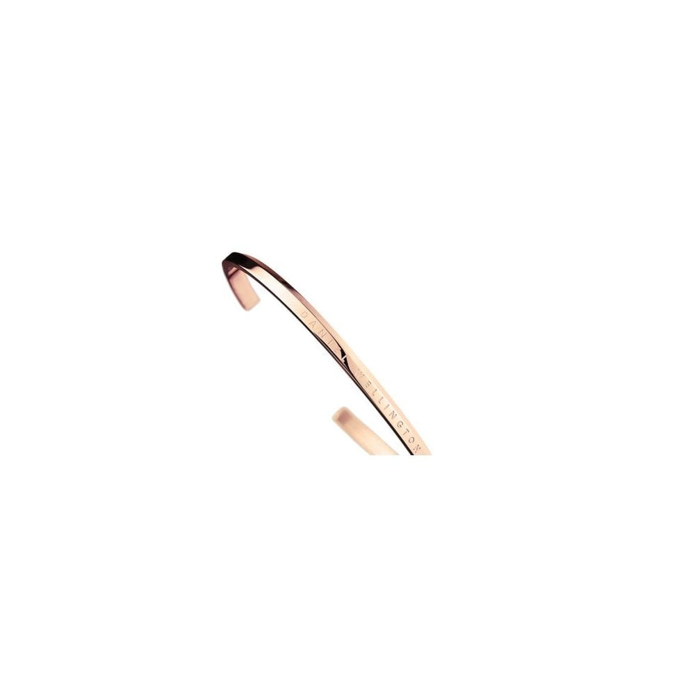 CLASSIC ROSE GOLD BASE METAL BANGLE LARGE