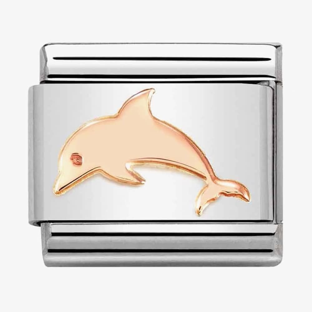 CLASSIC ROSE GOLD DOLPHIN CHARM