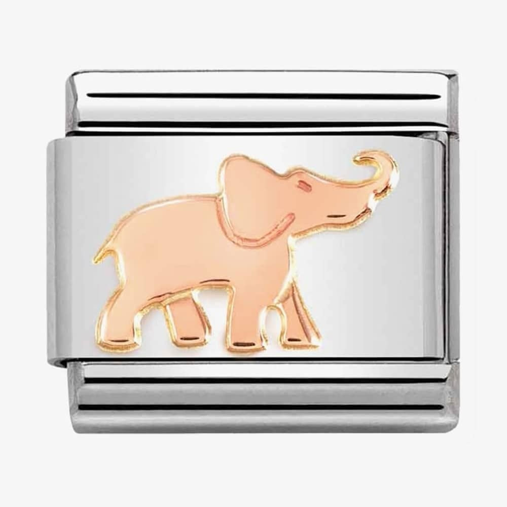 CLASSIC ROSE GOLD ELEPHANT CHARM