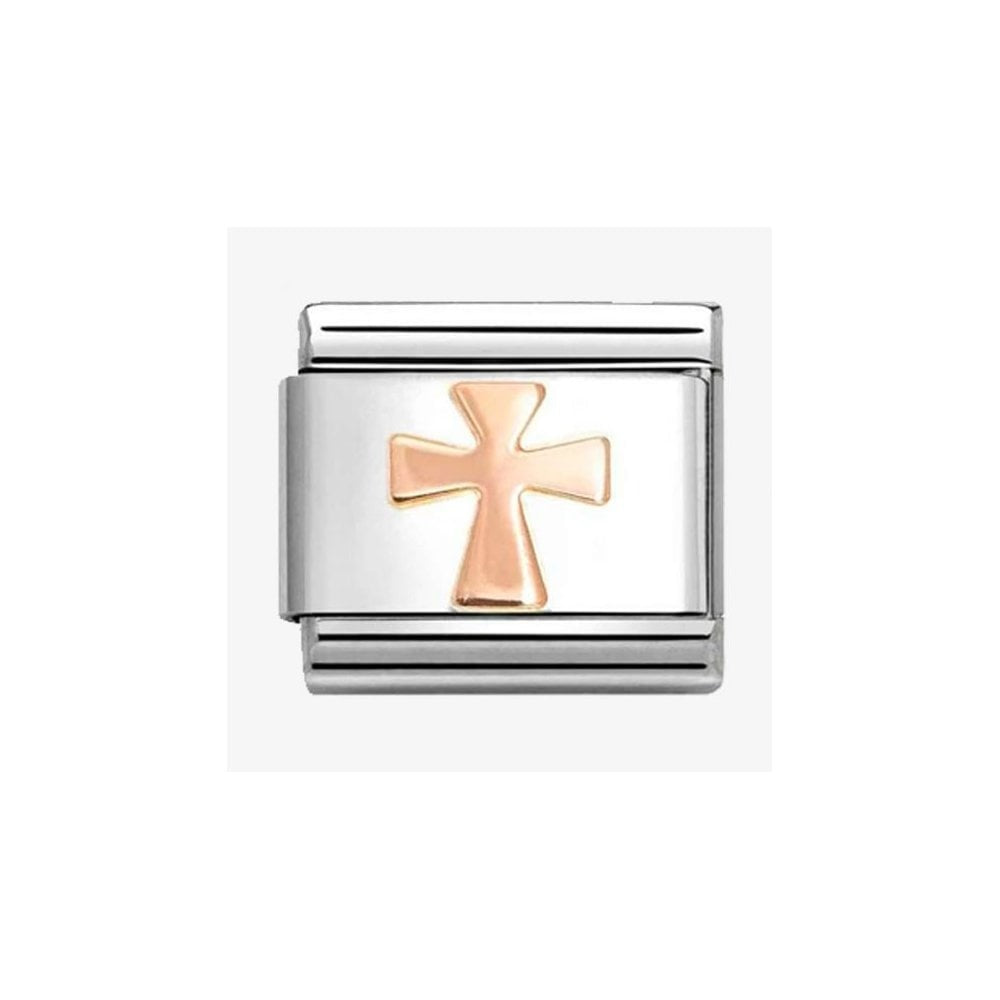 CLASSIC Rose Gold Cross Charm 