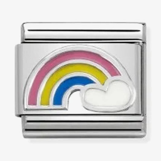 CLASSIC SILVERSHINE MULTICOLOURED RAINBOW CHARM