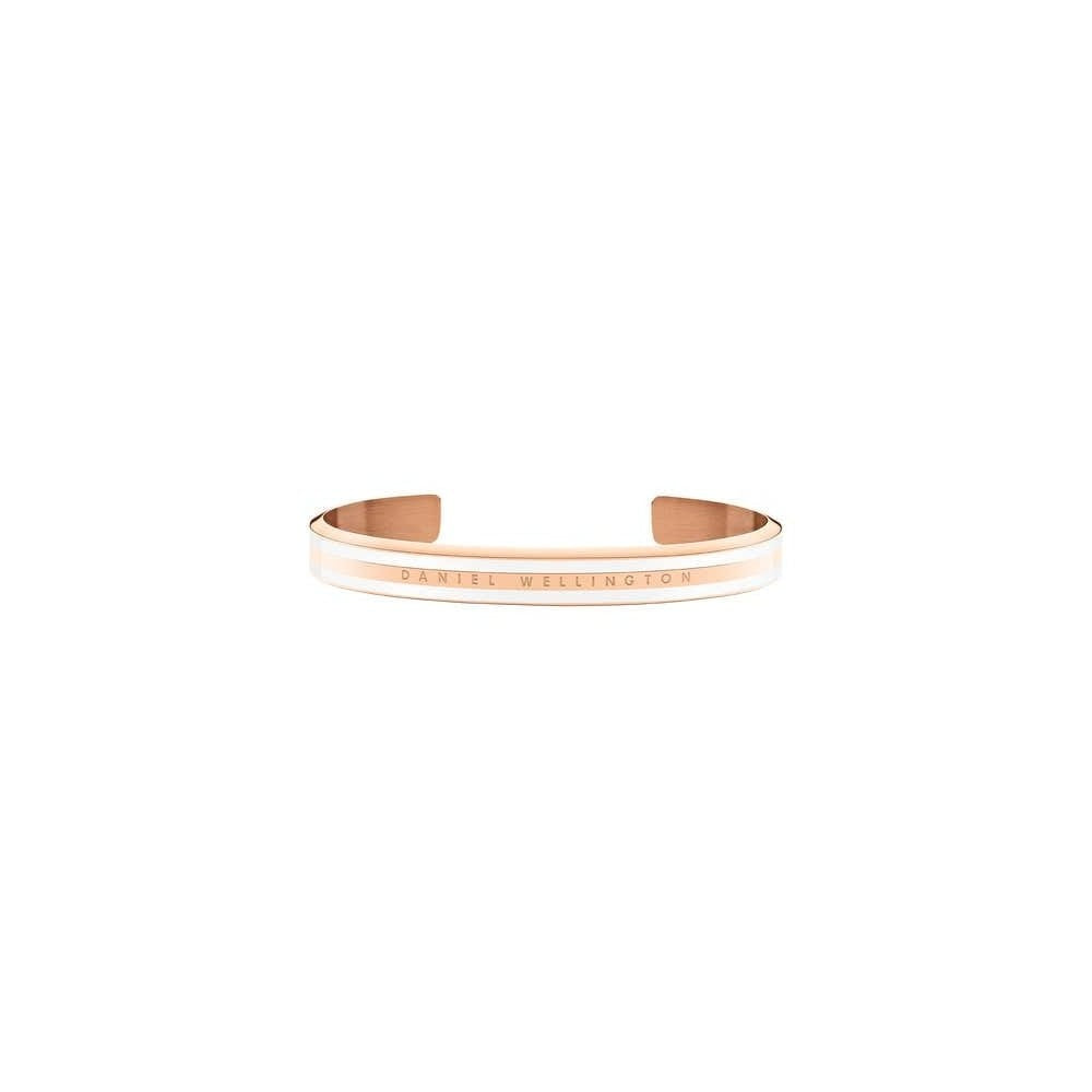 CLASSIC SLIM DANIEL WELLINGTON SATIN WHITE BANGLE