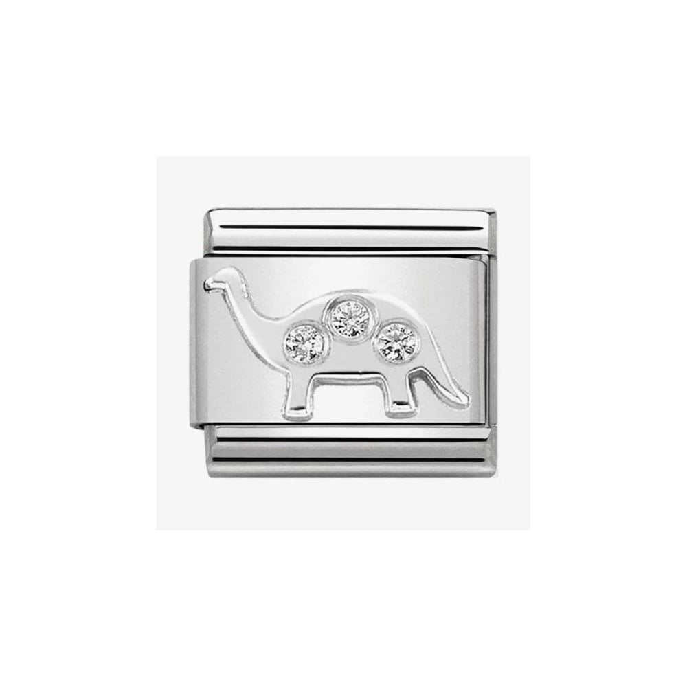 CLASSIC Silvershine Brontosaurus Charm 