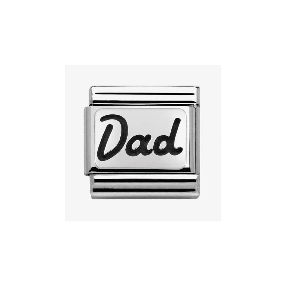 CLASSIC Silvershine My Family Dad Charm