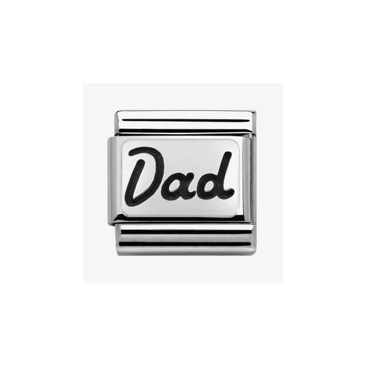 CLASSIC Silvershine My Family Dad Charm