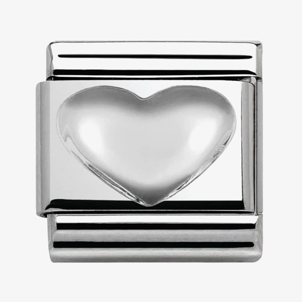 CLASSIC Silvershine Symbols Heart Charm
