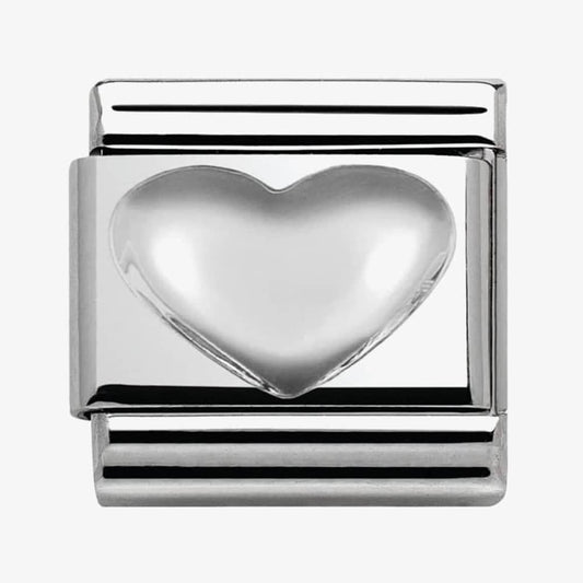 CLASSIC Silvershine Symbols Heart Charm